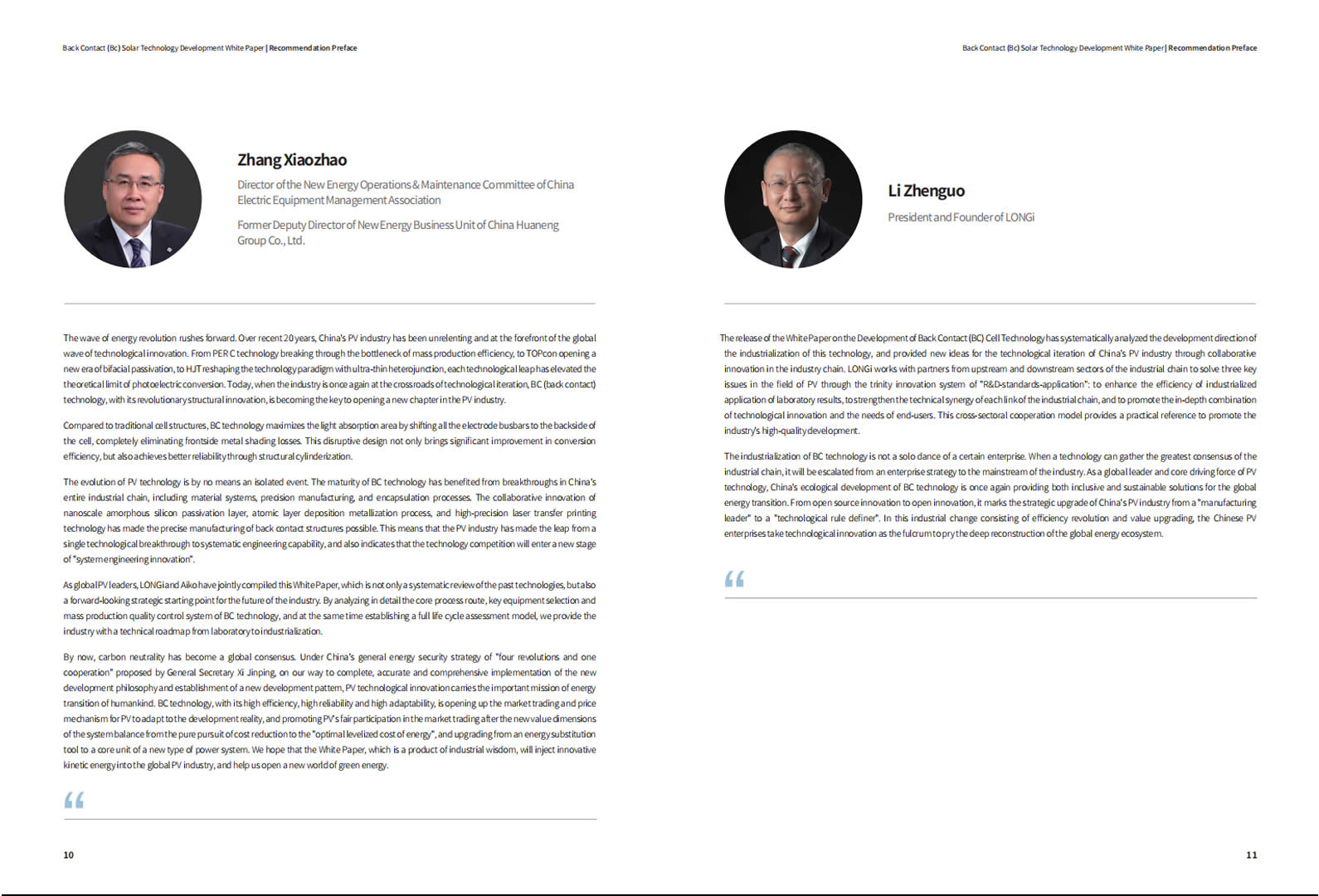 背接触（BC）电池手艺生长白皮书